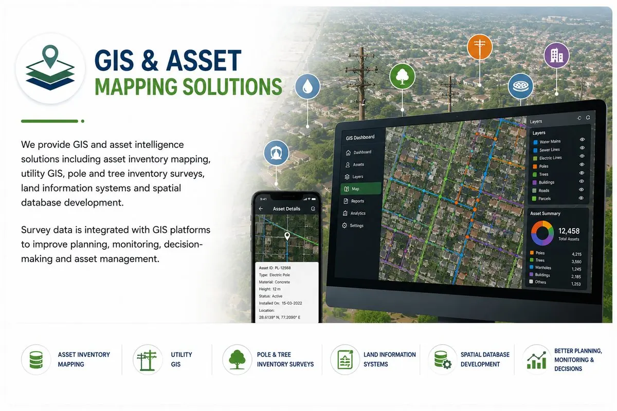 CAD / GIS & Mapping — BTPL capability overview