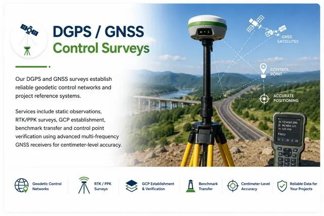GNSS / DGPS / RTK Survey