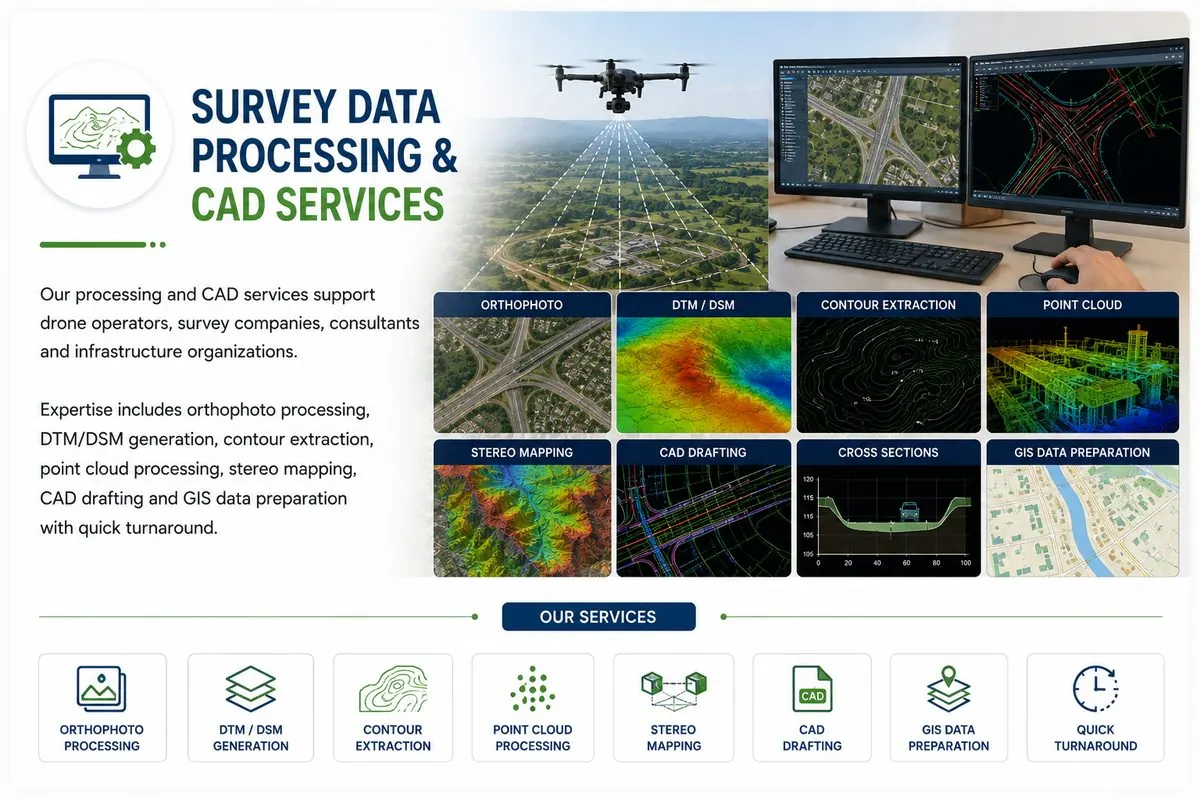 Photogrammetry & Point Cloud Processing — BTPL capability overview